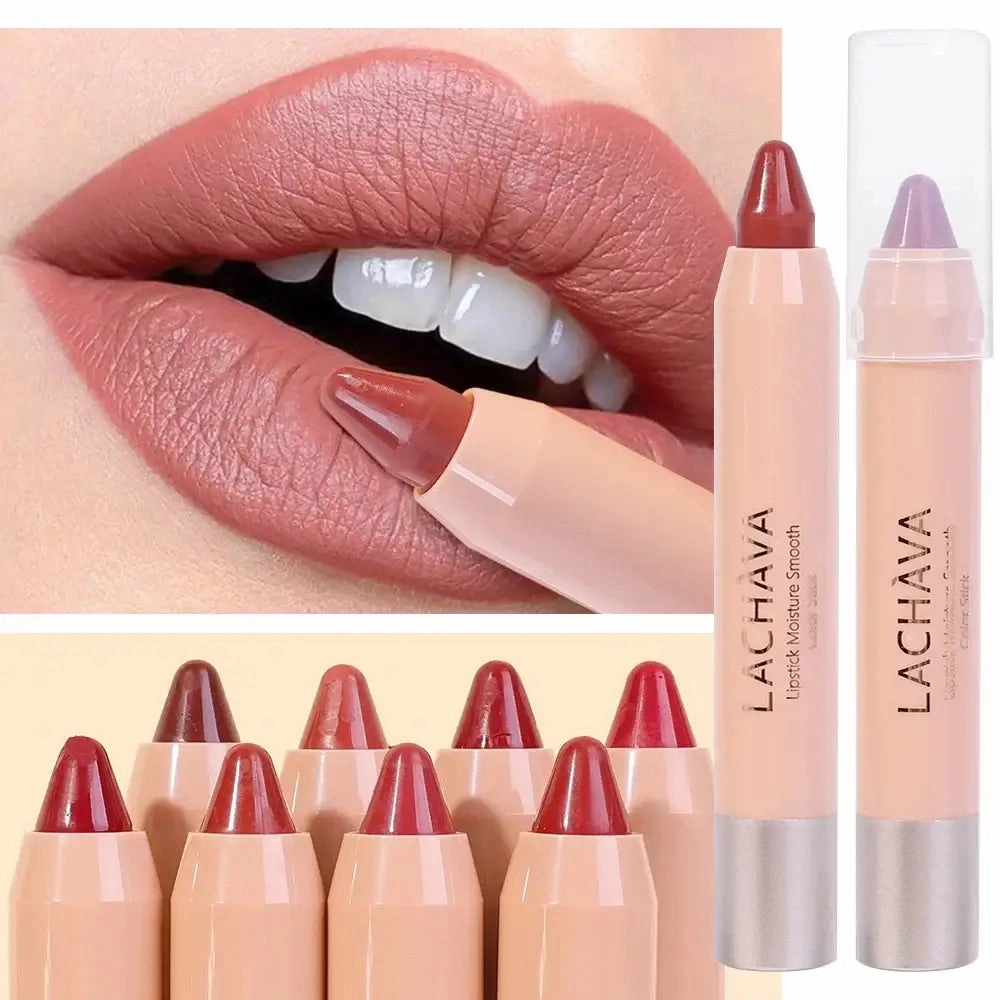 16-colors Lipliner Pencil Waterproof Nude