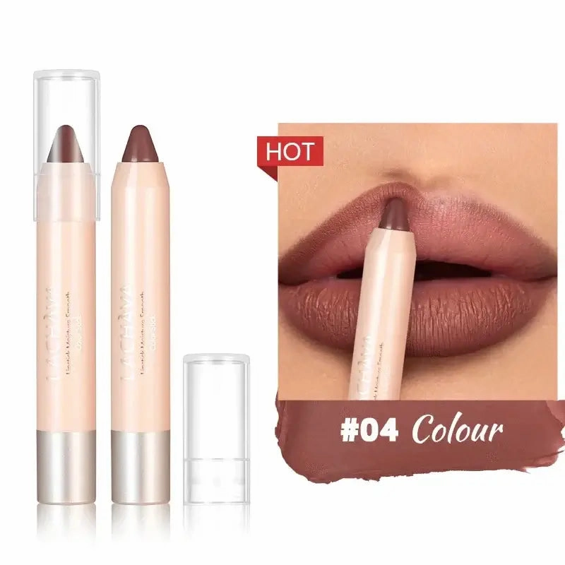 16-colors Lipliner Pencil Waterproof Nude