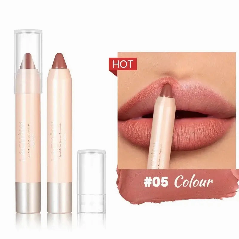 16-colors Lipliner Pencil Waterproof Nude