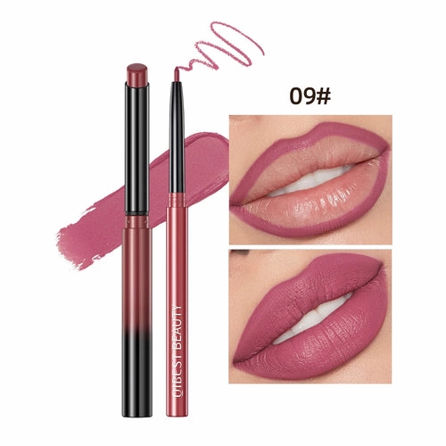 2023 New Matte Nude Lipstick Pen Long Lasting Lipliner Lip Pencil