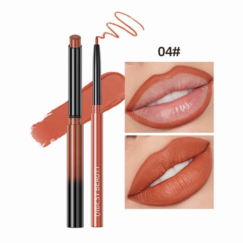 2023 New Matte Nude Lipstick Pen Long Lasting Lipliner Lip Pencil