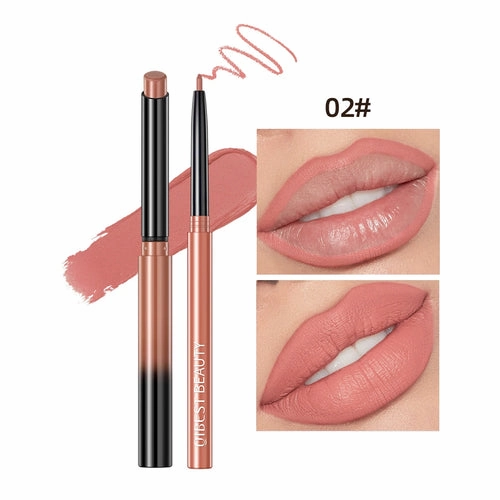 2023 New Matte Nude Lipstick Pen Long Lasting Lipliner Lip Pencil