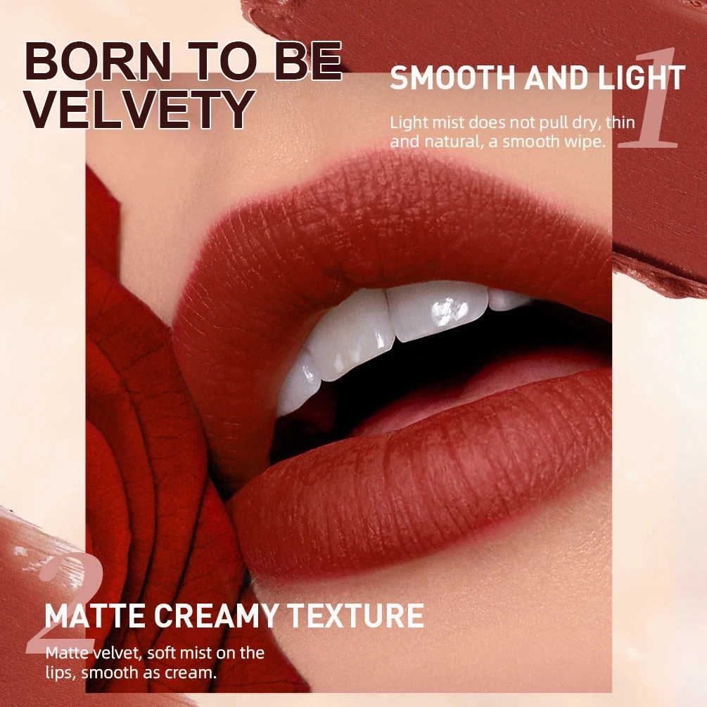 2023 New Matte Nude Lipstick Pen Long Lasting Lipliner Lip Pencil