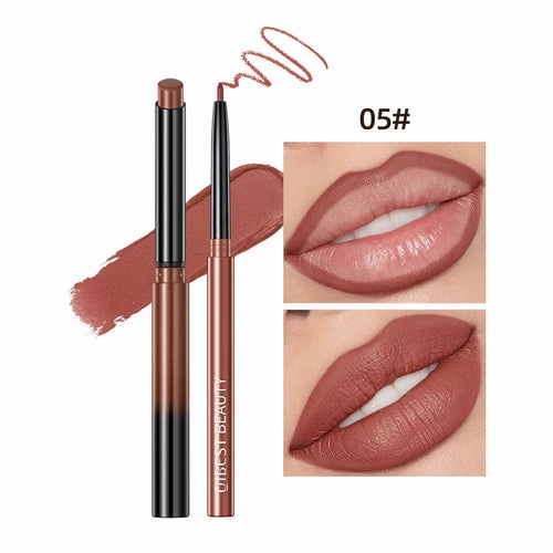 2023 New Matte Nude Lipstick Pen Long Lasting Lipliner Lip Pencil