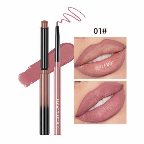 2023 New Matte Nude Lipstick Pen Long Lasting Lipliner Lip Pencil