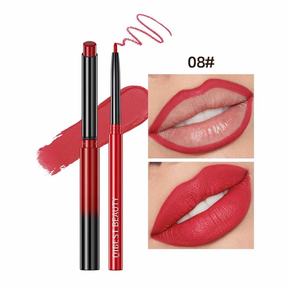 2pc Lipstick Lip liner Pencil Waterproof Long Lasting