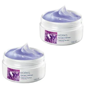2x Foot Works Lavender Overnight Foot Treatment- 5oz