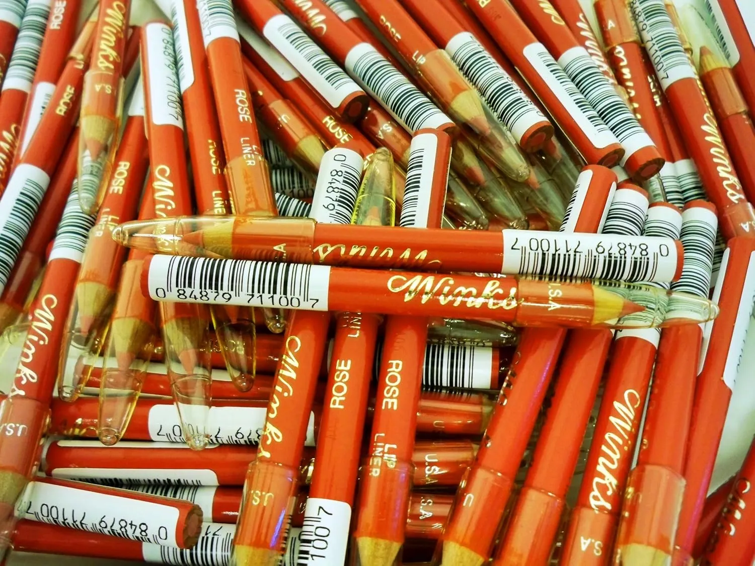 3-1/2" Lipliner Pencils Wholesale Lot 144pcs (Rose)