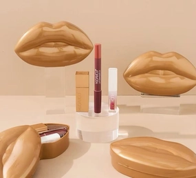 3 In 1 Lip Shaped Lipstick Set