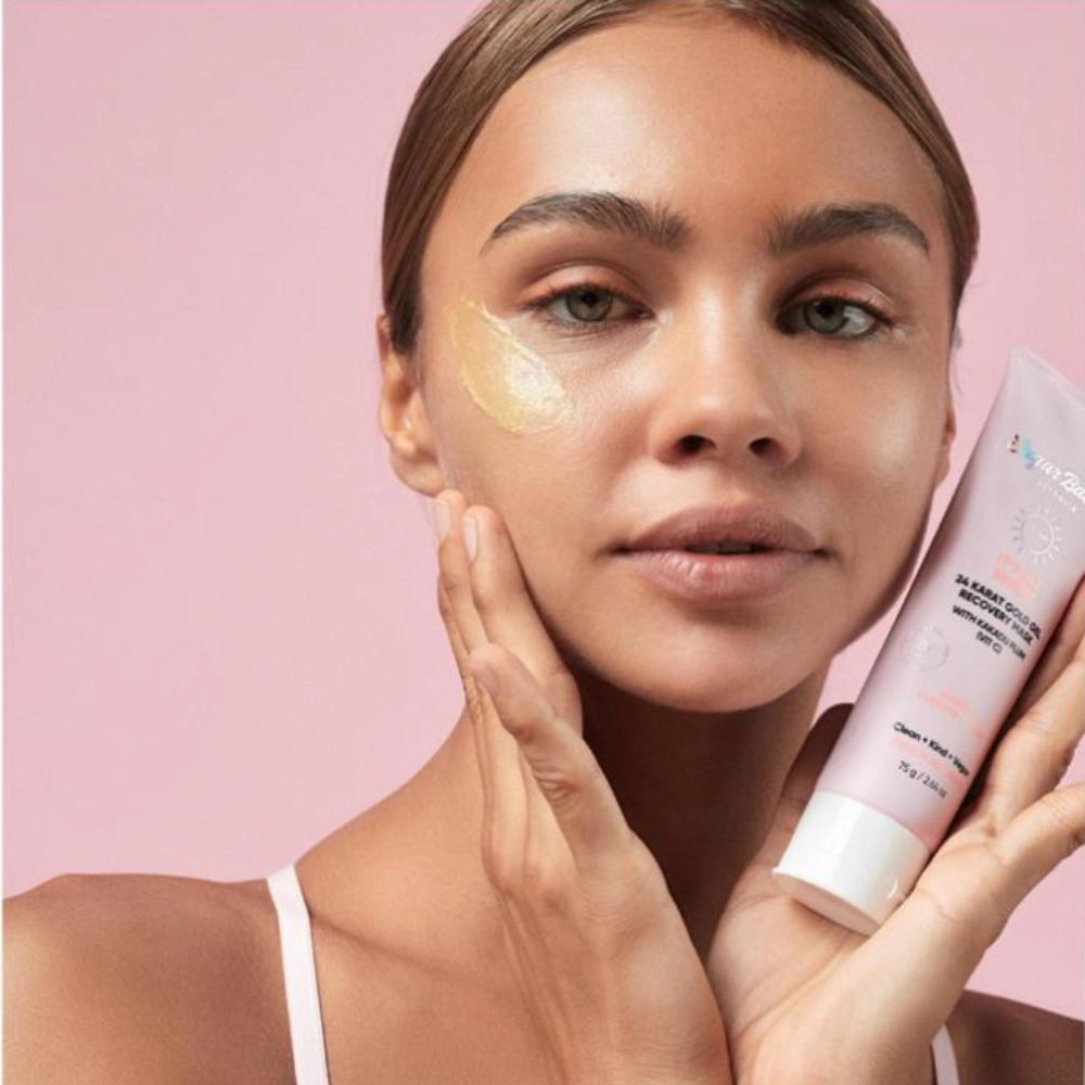 3x SugarBaby It's All Bright Golden Gel Recovery Mask With Kakadu Plum (Vit C) 75g