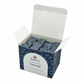 4-Pack Activated Charcoal Soap | Handmade, All-Natural, Cold-Processed |Deep Cleansing for Face & Body, Suitable for All Skin Types, For Men & Women (4 x100grams / 4 x 3.5oz)