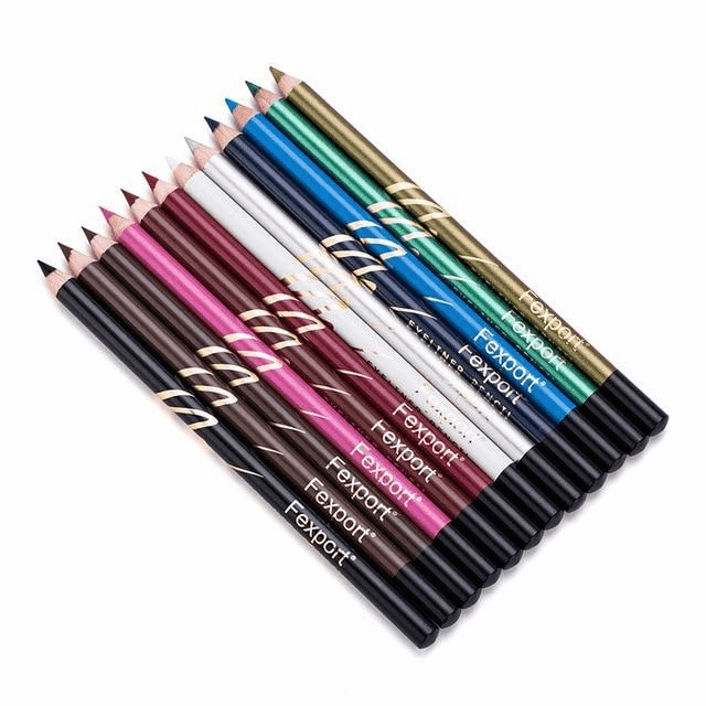 6/12pcs Lipliner Pencils Colorful Eyeshadow and Eyeliner