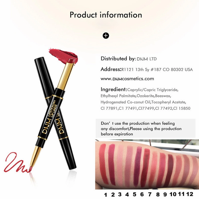 💄Lippenkonturenstift und Lippenstift 2 in 1