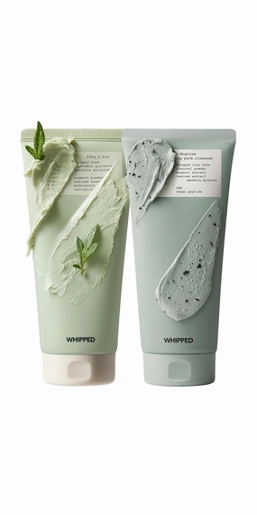 [Pore Cleansing Duo] Cookie Clay Mask Cleanser 6.0 fl. oz   WHIPPED Cream Facial Cleanser Mugtree 4.5 oz