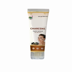 Activated Charcoal Face Scrub, 100 ml | Anti-Pollution Face Scrub for Deep Pore Cleansing | Removes Dirt & Impurities | Suitable for Men and Women of all skin types