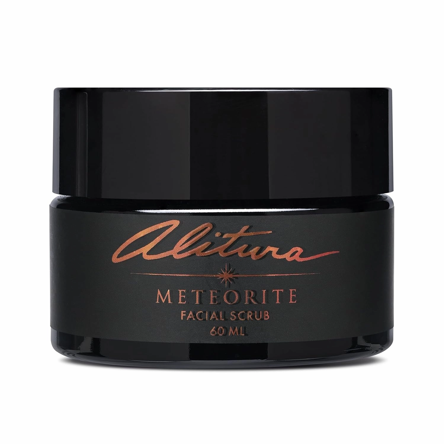 Alitura Meteorite Scrub – Exfoliating Face & Body Scrub with Pearl Powder & Bamboo Stem Cells – Brightening & Anti-Aging Exfoliant for Dead Skin, Dark Spots, and Fine Lines – For Men & Women, 60ml