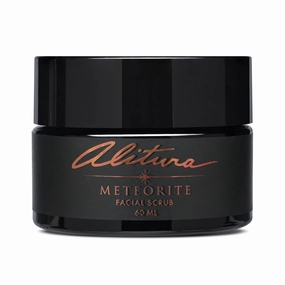 Alitura Meteorite Scrub – Exfoliating Face & Body Scrub with Pearl Powder & Bamboo Stem Cells – Brightening & Anti-Aging Exfoliant for Dead Skin, Dark Spots, and Fine Lines – For Men & Women, 60ml