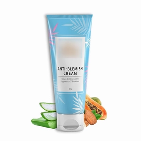 Anti Blemish Cream 100g | All Sk.in Types, Help to Improve Sk.n Clarity, Refine Sk.in Tone, Reduce Pigmenatation Marks & Clear Blemishes, Face Cream, Oil Free Cosmetic Formulation