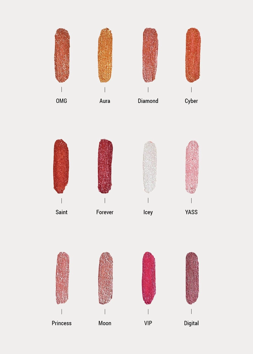 AOA Wonder Metal Liquid Lipstick - OMG