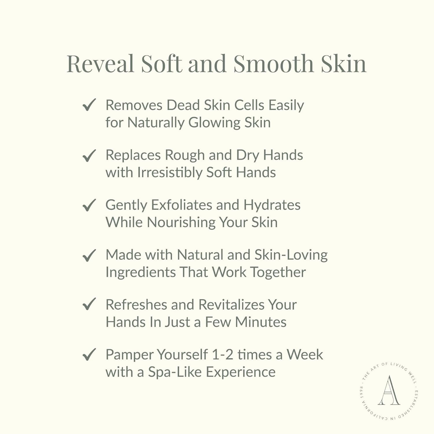 Archipelago Botanicals Soy Milk Body Scrub, Exfoliating Body Scrub for Rejuvenated, Smooth and Glowing Skin, Made with Natural Ingredients, Blended with Soy (9.4 oz)