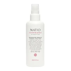 Australia Rosewater Hydration Drench Mineral Face Mist, 6.7 ounce - Face Moisturizer For All Skin Types - Makeup Safe Face Mist Hydrating Spray