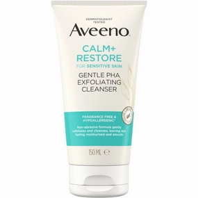 Aveeno Face Calm  Restore Gentle PHA Exfoliating Cleanser 150ml
