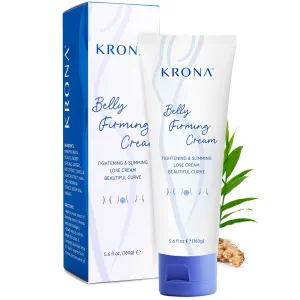 B Flat Belly Firming Cream – Tight Lift & Firm Booty Cellulite Cream – Skin Tightening & Stretch Mark Reduction for Stomach, Thighs & Butt – Hydrating & Smoothing Firming Lotion