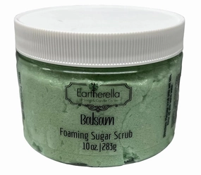 BALSAM Exfoliating Foaming Sugar Body Scrub, 10 oz jar