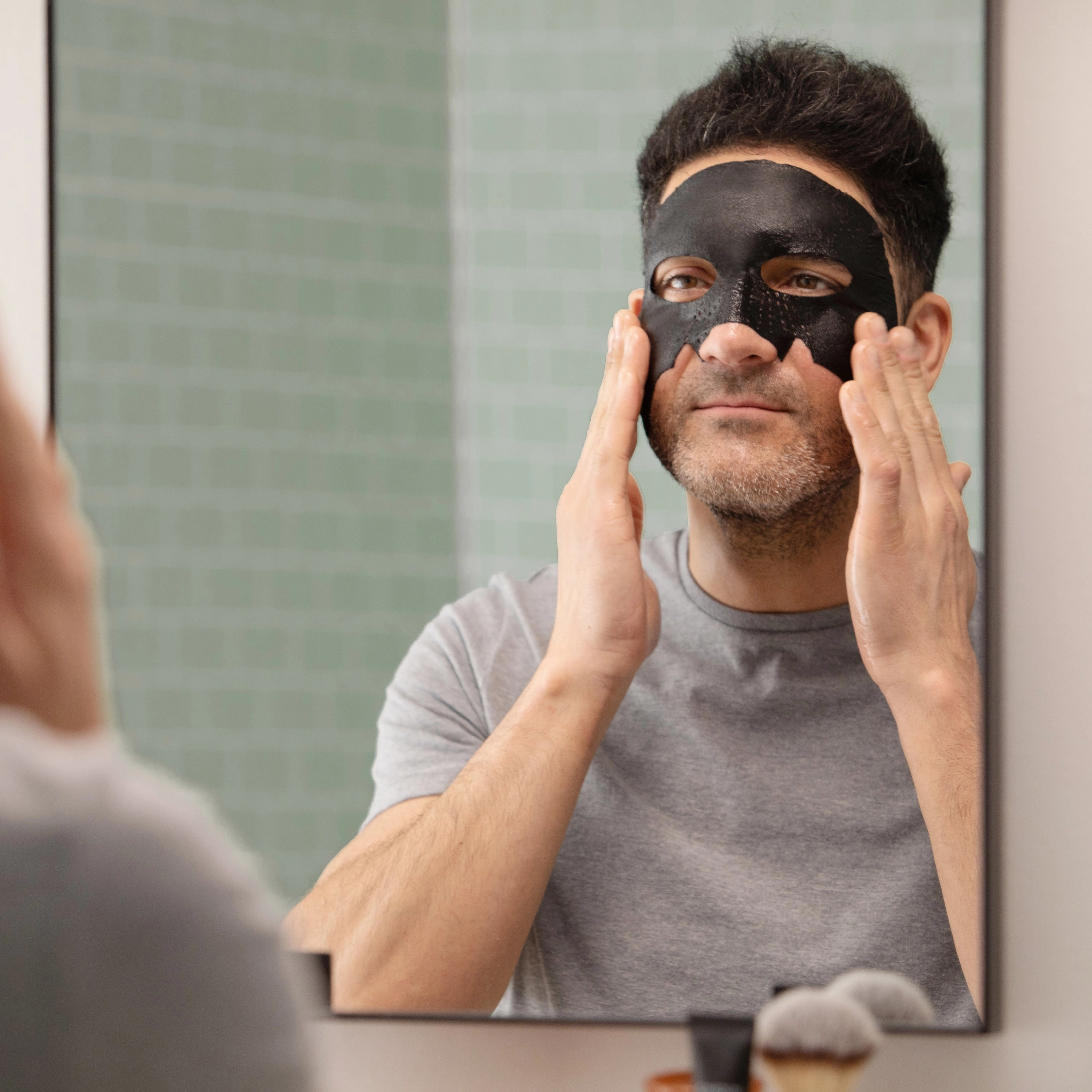 Bamboo Charcoal Sheet Mask   Beard Oil From Cardon