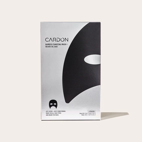 Bamboo Charcoal Sheet Mask   Beard Oil From Cardon