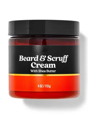 Bath and Body Beard & Scruff Cream With Shea Butter | 4 Oz