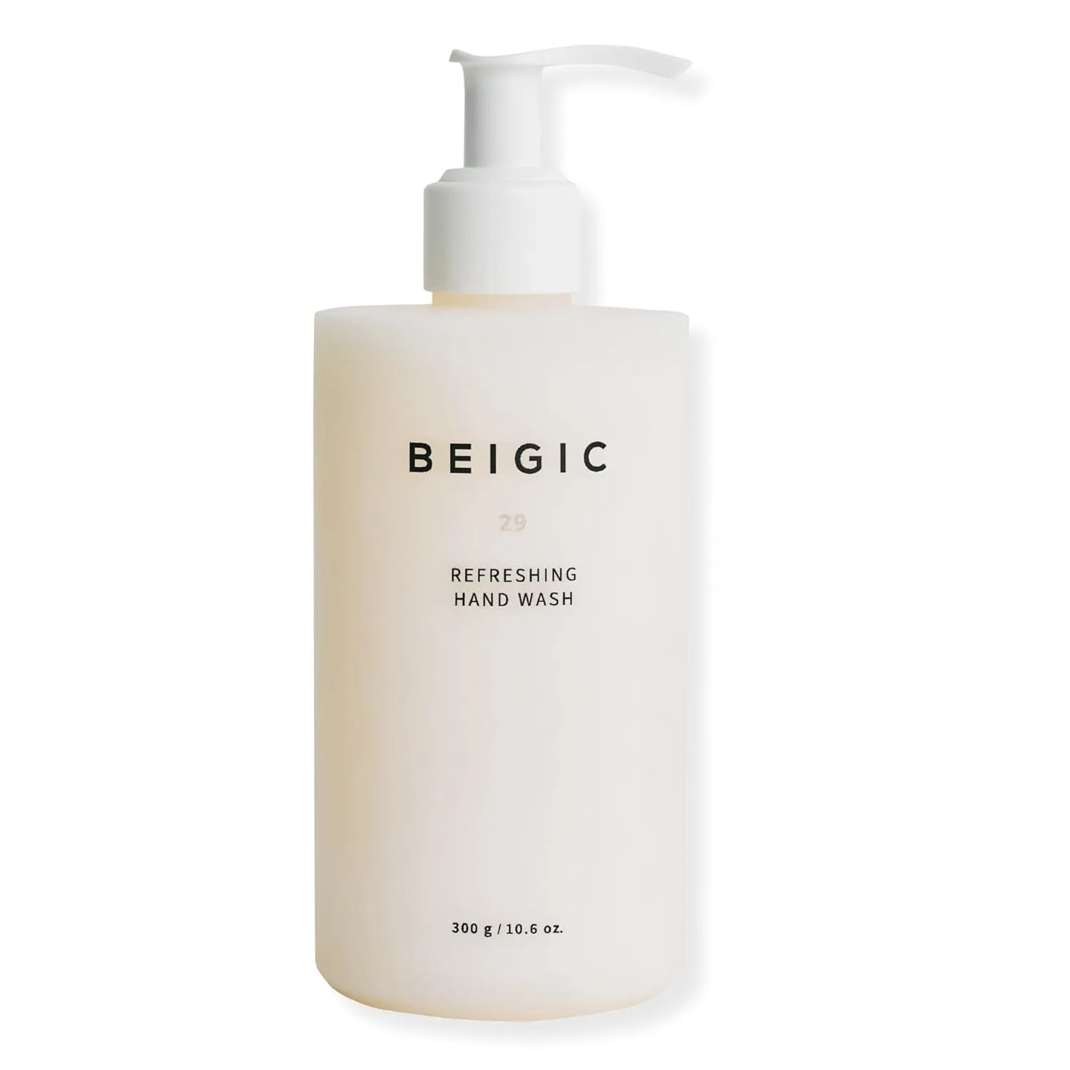 BEIGIC Refreshing Hand Wash - Lavender, Bergamot & Mandarin, Vegan Hydrating Softening Cleansing Hypoallergenic Handwash for Sensitive Skin (10.6 oz)