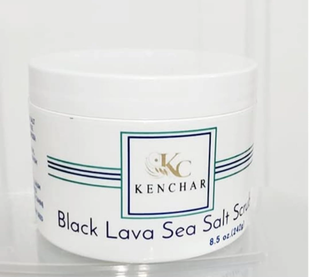 Black Lava Sea Salt Scrub