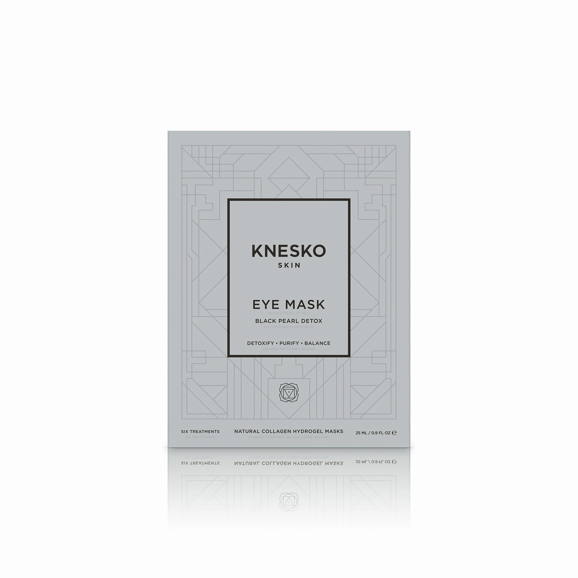 Black Pearl Detox Eye Mask - 6 Pack | Knesko