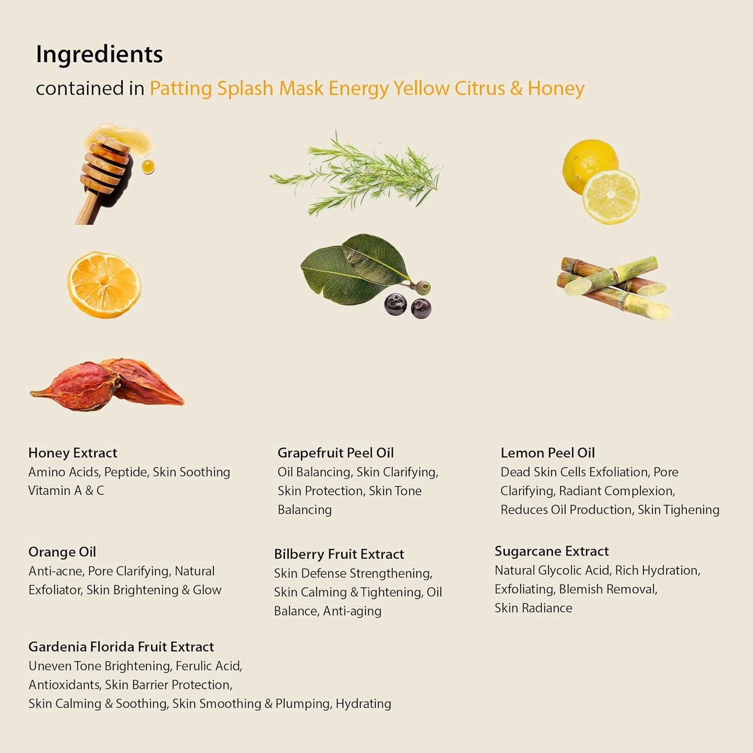 BLITHE Patting Splash Mask Exfoliating Face Wash with Yellow Honey - Korean Chemical Exfoliant for Face AHA Lactic Acid for Dark Spots, Energy Citrus for Skin Brightening & Radiance 5.07 Fl Oz