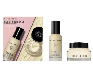 Bobbi Brown Boost Your Base Vitamin Enriched Set - Face Serum and Base - Full Size