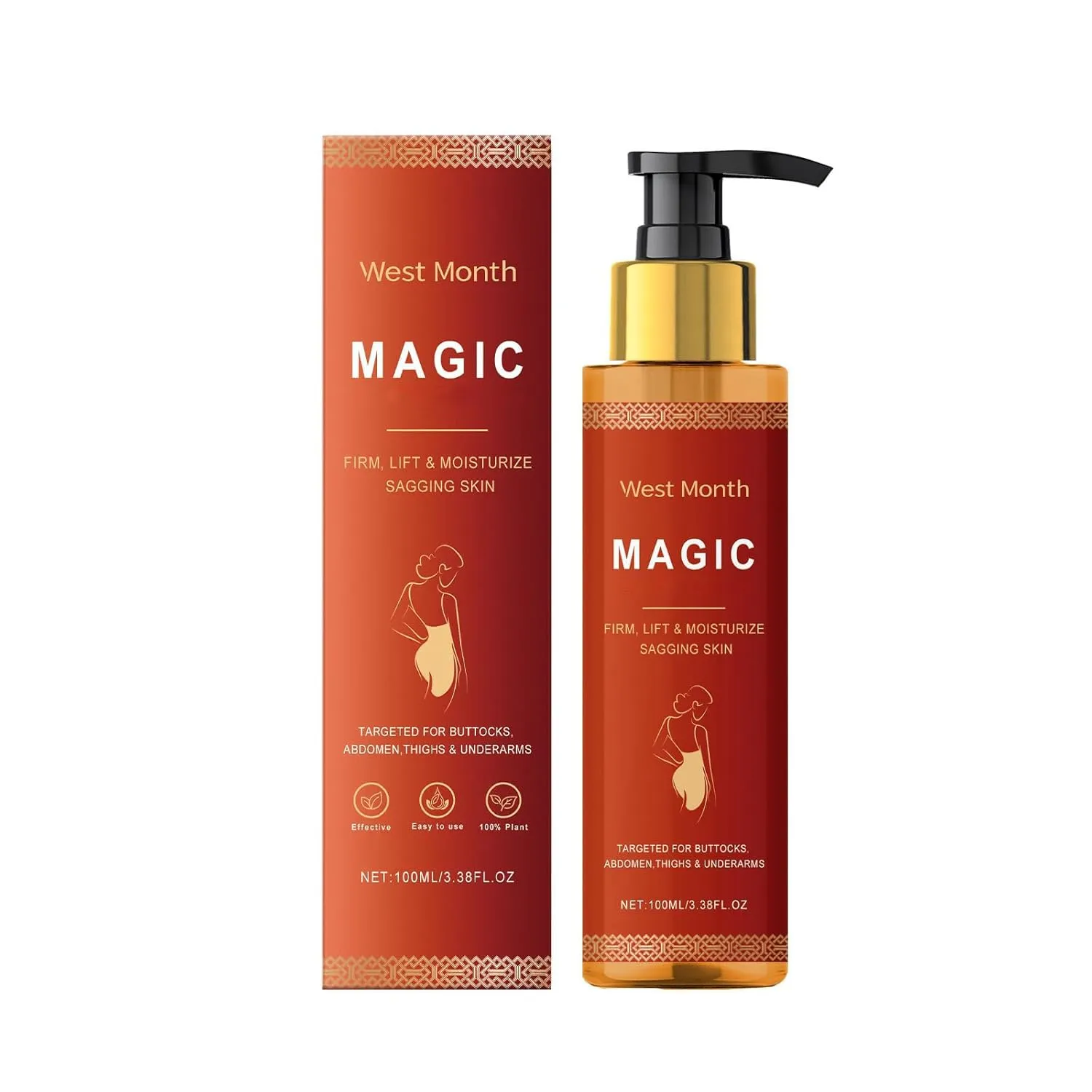 Body Firming Oil, Body Oil Alternative Hydrating and Firming Skin Oil for Full Body Use