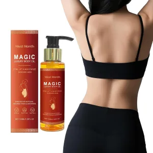Body Firming Oil – Full Body Use, Hydrating and Firming Skin Oil for Arms, Chest, and Thighs – with Vitamin E, Rosehip, and Almond OiI. (1)