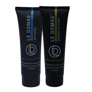 Body Wash & Face Wash Combo – Travel Size, Sulfate-Free Cleanser with Aloe Vera, Coconut Oil & Activated Charcoal – Hydrating & Moisturizing Organic Wash for All Skin Types – For Women & Men