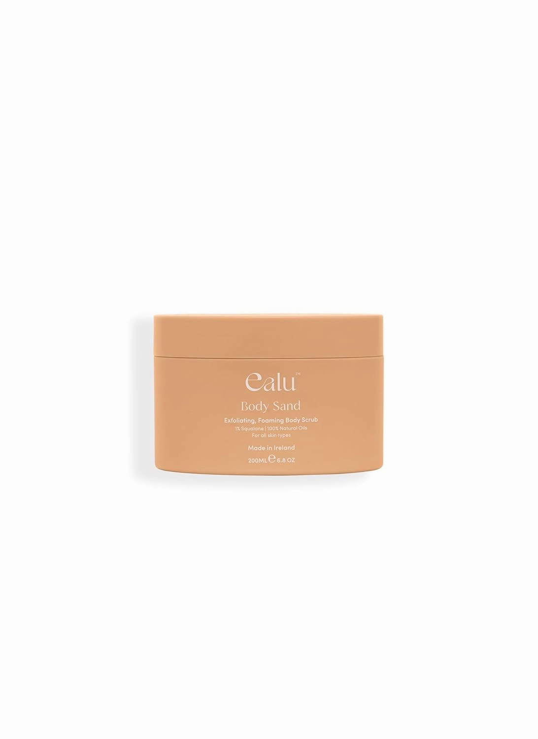 Body Sand Foaming Body Scrub – Exfoliating & Purifying with Squalane and Natural Oils, Coconut & Jasmine Scent, Vegan & Cruelty-Free by Ealu Moments