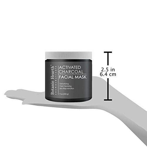Botanic Hearth Charcoal Facial Mask, Pore Minimizer, Deep Cleansing 9 oz