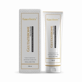 Brightening L-Glutathione Face Wash with Vitamin C & E, Glycolic acid and Kojic Acid For Deep Cleansing | Face Wash For Woman & Men | All Skin Type | 100GM