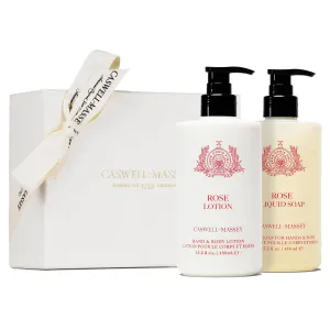 Caswell-Massey Rose Body Care Gift Set - Hydrating Lotion & Gentle Body Wash for Daily Use, Infused with Luxurious Rosewater Fragrance, Aloe Vera, Shea Butter & Botanical Extracts, 15.2 fl oz Each