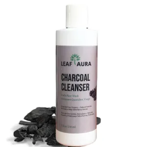 Charcoal Cleanser - Daily Face Wash, Sulphate-Free, Provides Deep Detoxifying Cleanse, Made In Canada, 210ml