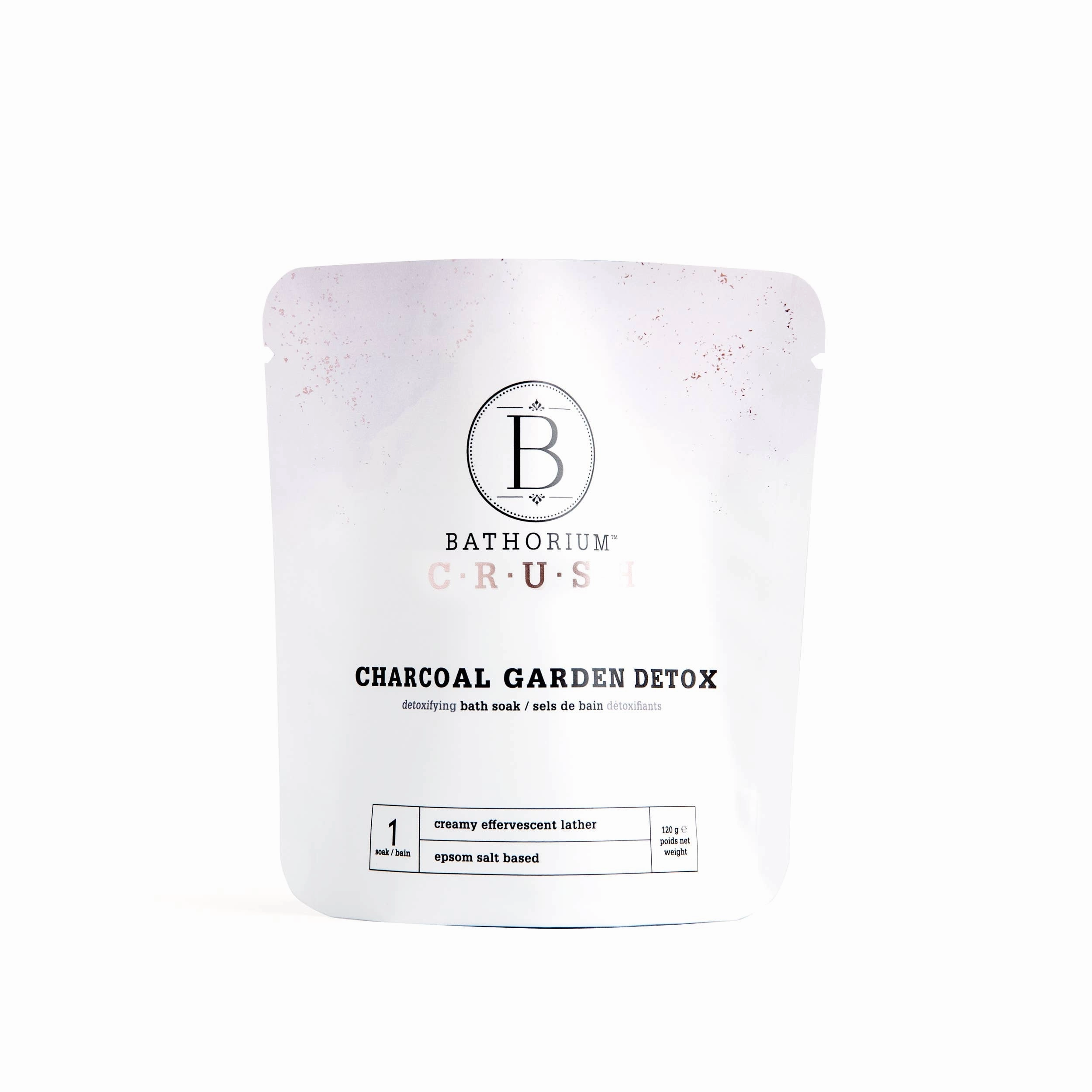 Charcoal Garden Detox Crush Bath Soak 120g: 120g