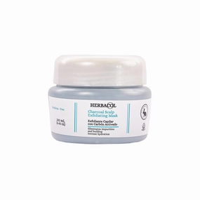 Charcoal Hair Scalp Exfoliating Mask | Cleanses Scalp and Removes Dead Skin cells | 8.45 fl oz.