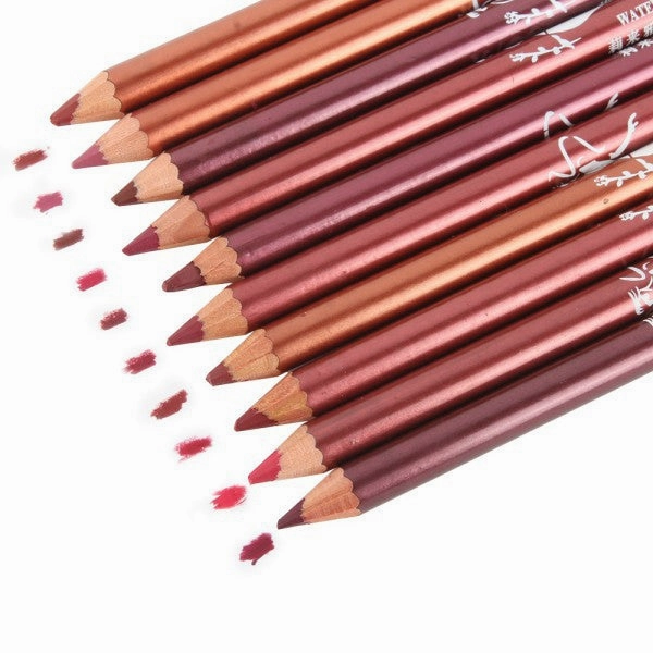 Charming Womens Sexy Lipliner Beauty Makeup Waterproof Lip Liner Pencil Wholesale NW