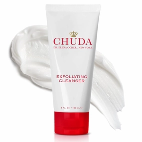 CHUDA Exfoliating Cleanser - Hydrating and Deep Cleansing Face Exfoliator with Remedea Compound, 150ml Made in USA, Anti Aging Face Wash for Women and Men, Daily Face Cleansers for All Skin Types