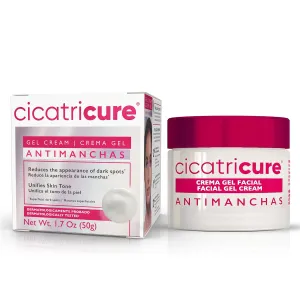 Cicatricure Face Moisturizer, Antimanchas Brightening Moisturizing Gel Cream, Reduces Dark Spots, Patches and Boosts Skin Glow   Natural Radiance, 1.7 Ounces