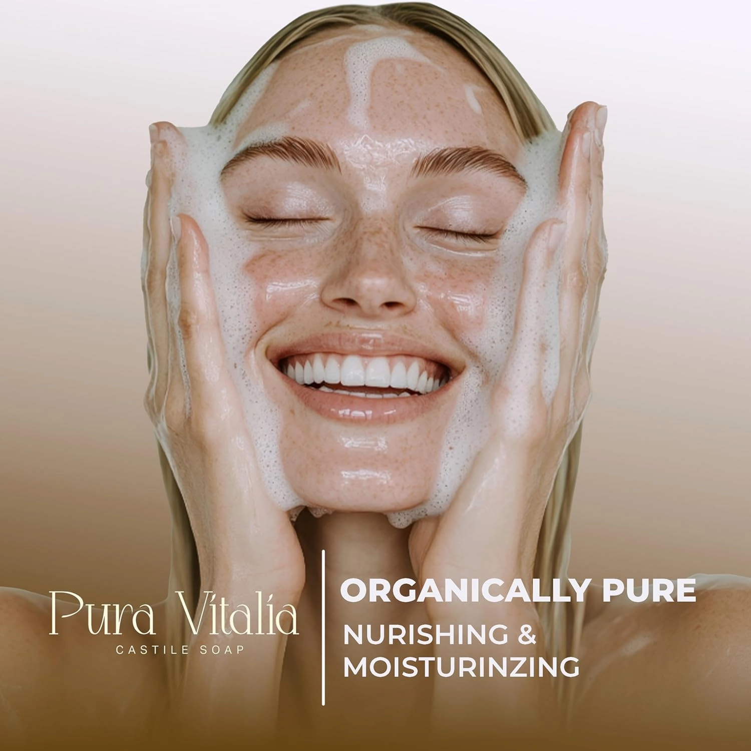 Citrus Pure Castile Soap Liquid with Olive Oil & Essential Oils; for Face Wash, Hand, Body, Laundry, and Beyond, Eco-friendly & fully Biodegradable Organic Castile Soap, 32 fl oz.